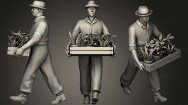 Figurines of people MAN FIGURE18 3d model